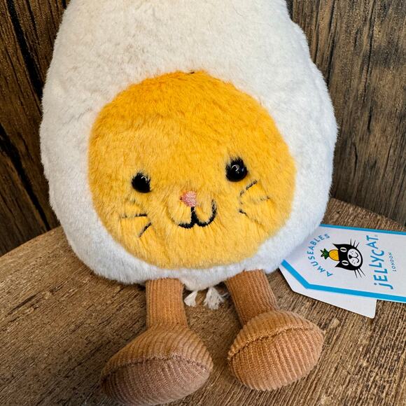 Jellycat Bunny Egg FAST SHIP NEW Jellycat Boiled Egg - Picture 3 of 7